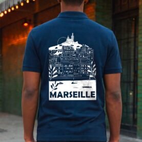 Polo premium - Marseille monochrome