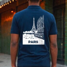 Polo premium - Paris monochrome