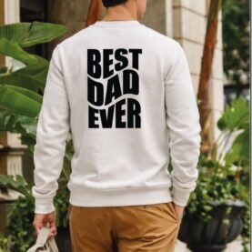 Sweat Crew-neck premium - Best Dad Ever