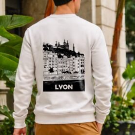 Sweat Crew-neck premium - Lyon monochrome