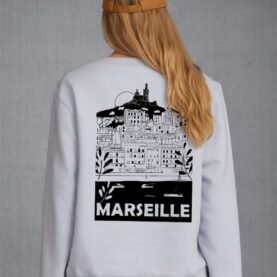 Sweat Crew-neck premium - Marseille monochrome