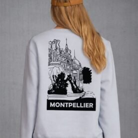 Sweat Crew-neck premium - Montpellier monochrome