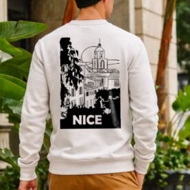 Sweat Crew-neck premium - Nice monochrome