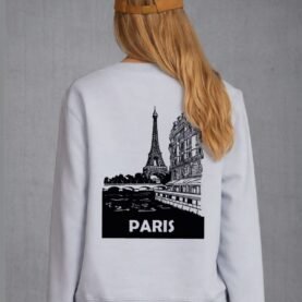 Sweat Crew-neck premium - Paris monochrome