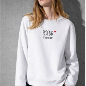 Sweat Crew-neck premium - Soeur d'amour