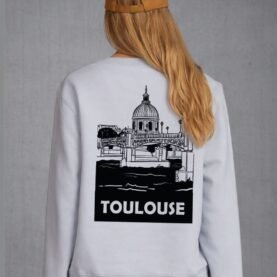 Sweat Crew-neck premium - Toulouse monochrome
