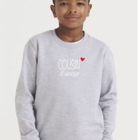 Sweat Crew-neck standard - Cousin d'amour
