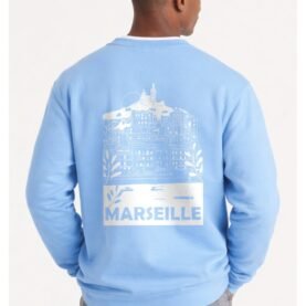 Sweat Crew-neck standard - Marseille monochrome