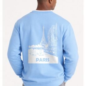 Sweat Crew-neck standard - Paris monochrome