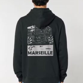Sweat-shirt premium - Marseille monochrome