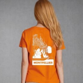 Tee-shirt premium - Montpellier monochrome