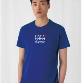 Tee-shirt premium - Papa d'amour