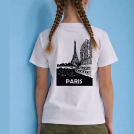 Tee-shirt premium - Paris monochrome