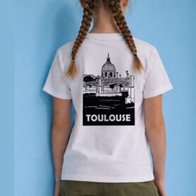 Tee-shirt premium - Toulouse monochrome