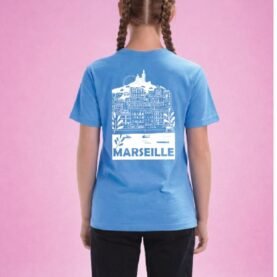 Tee-shirt standard - Marseille monochrome