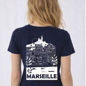 Tee-shirt standard - Marseille monochrome