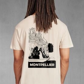 Tee-shirt standard - Montpellier monochrome
