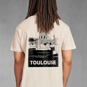 Tee-shirt standard - Toulouse monochrome