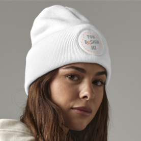 Bonnet patch rond personnalisable